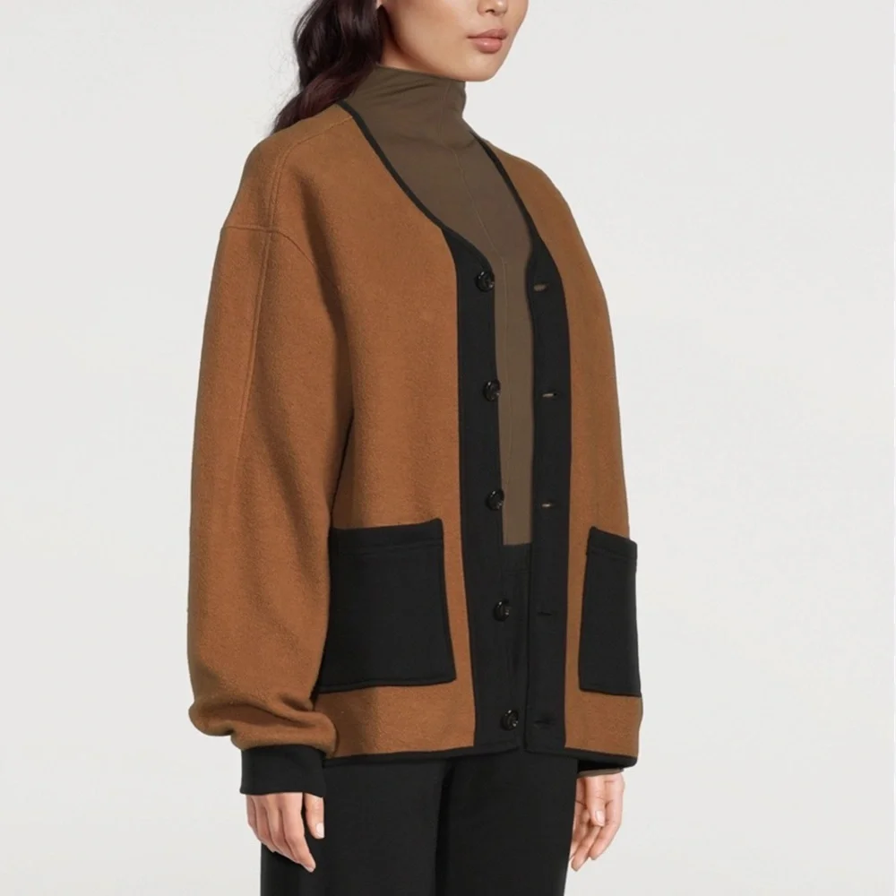 KOTN Fleece Cardigan - Picture 1 of 9